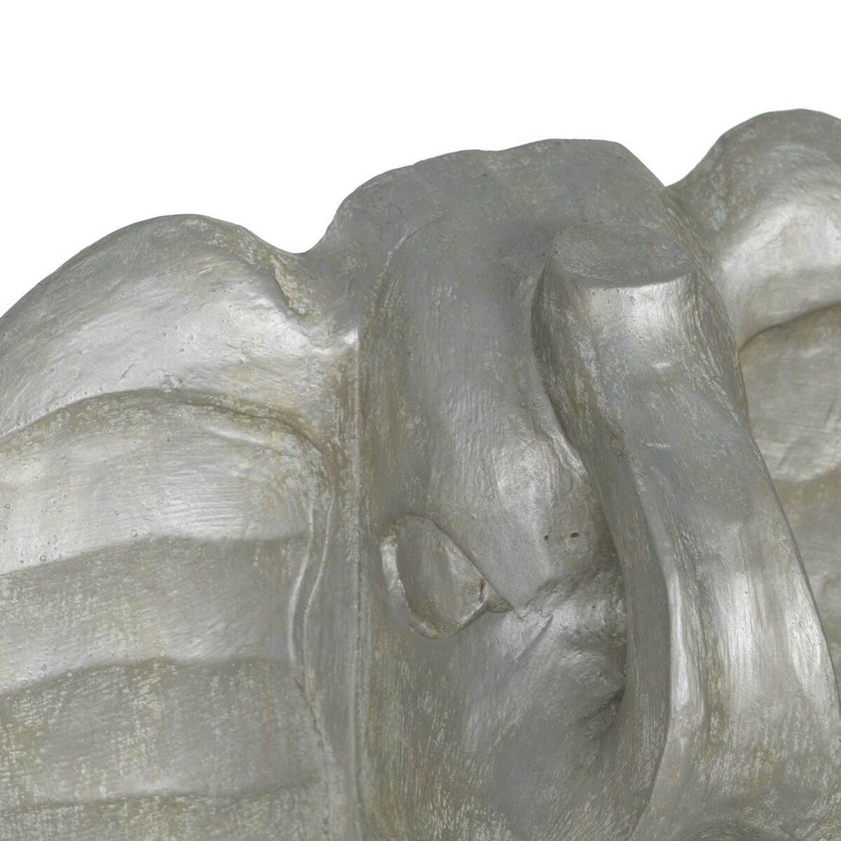 Prydnadsfigur Silvrig Elefant 35 x 21 x 35 cm - 6