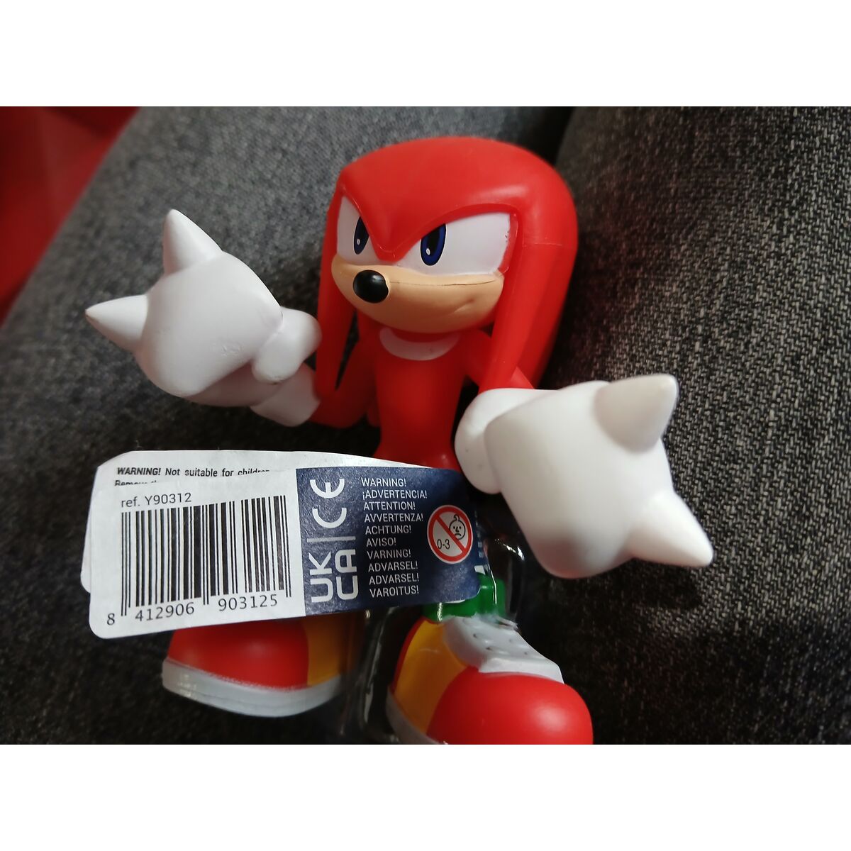 Djurfigurer Comansi Sonic Knuckles Plast (8 cm) - 5