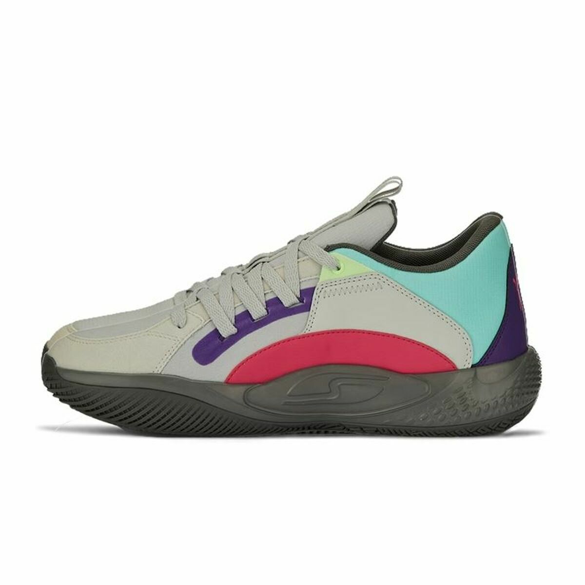 Basketskor, Vuxen Puma Court Rider Chaos Da Grå - 2