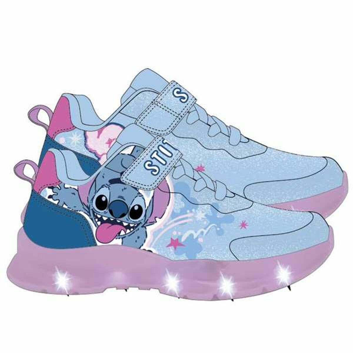 Sportskor för barn Stitch Blå 26