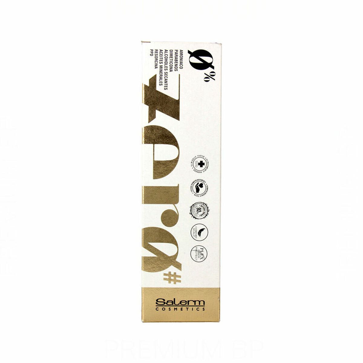 Färg utan ammoniak Salerm Zero Tinte #6.0 (100 ml) - 2
