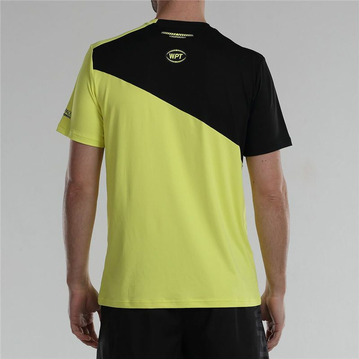 T-shirt med kortärm Herr Bullpadel Lucio Svart - 11