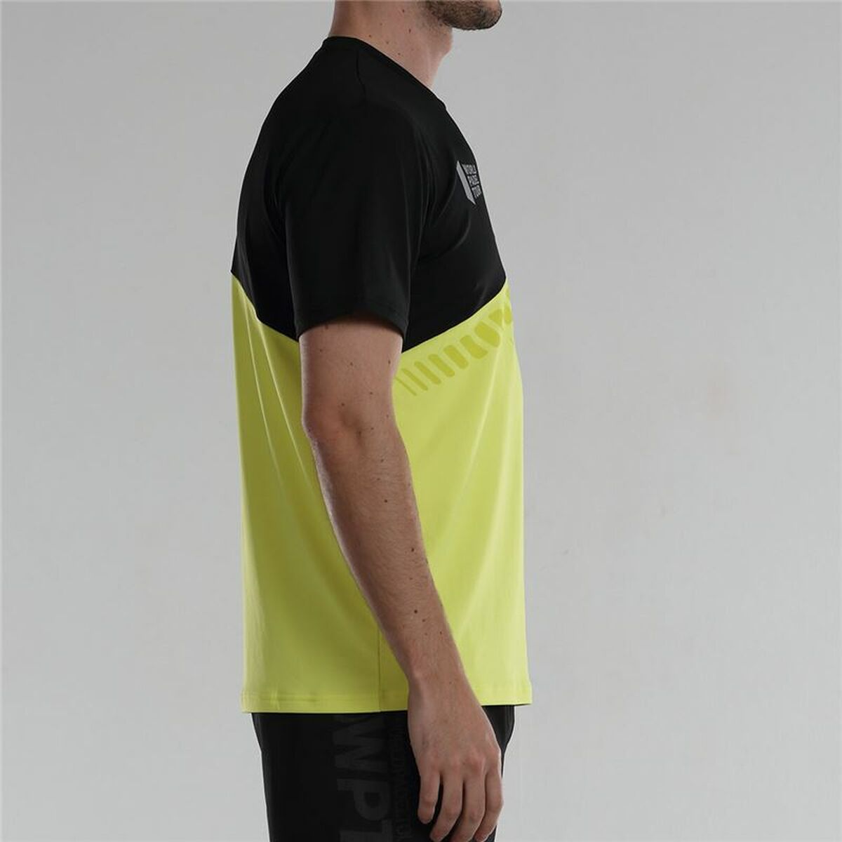 T-shirt med kortärm Herr Bullpadel Lucio Svart - 2
