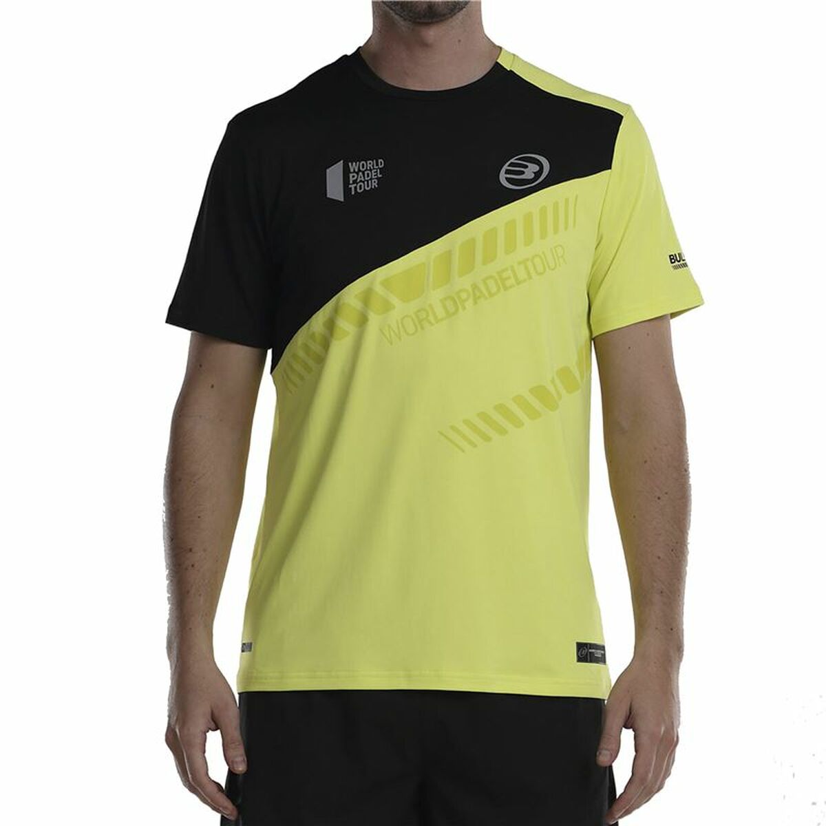 T-shirt med kortärm Herr Bullpadel Lucio Svart - 7