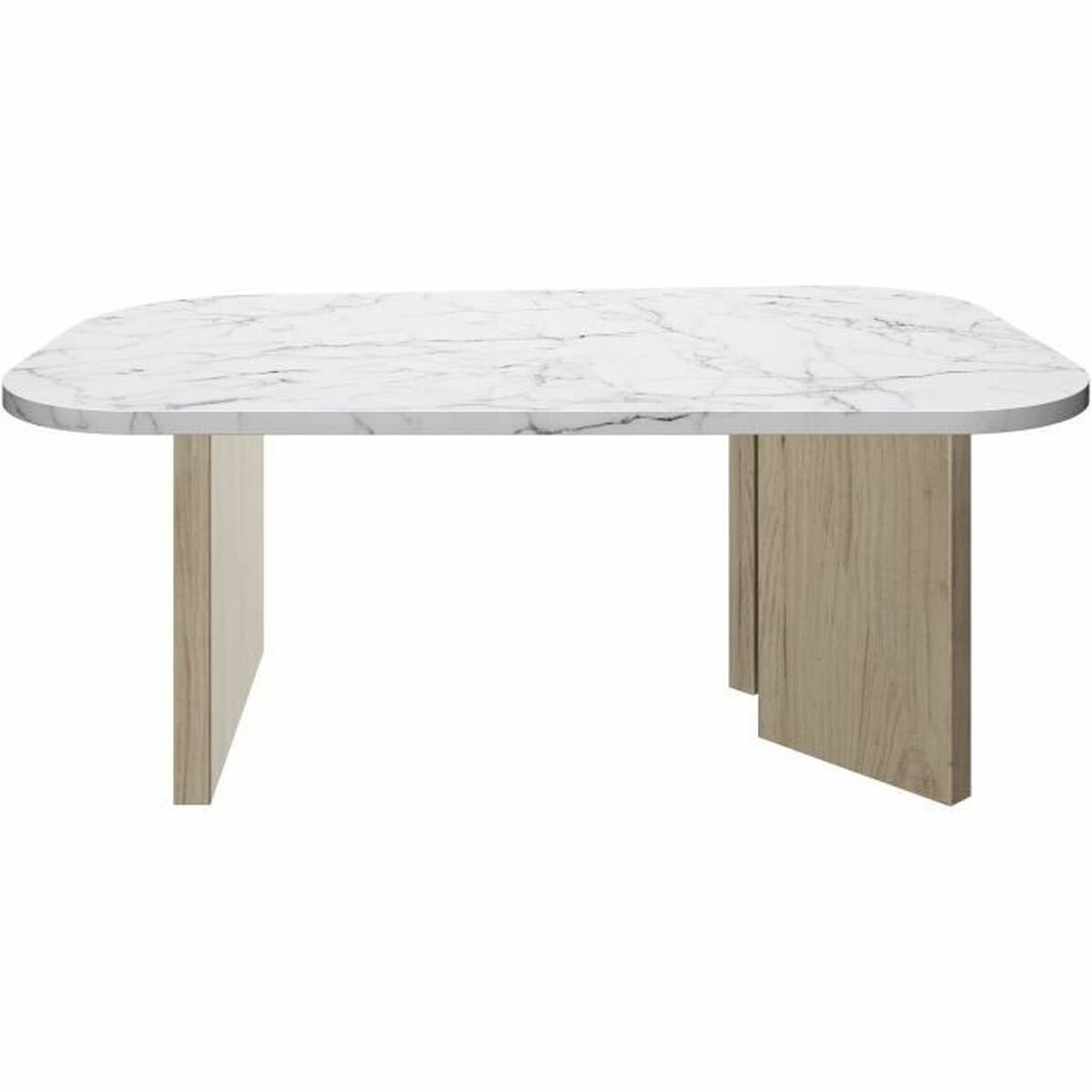 Soffbord Vit 105 x 58 x 39 cm - 3