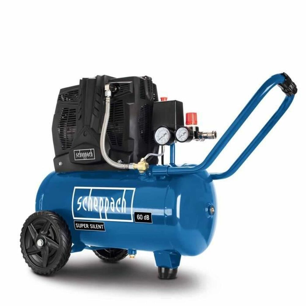 Luftkompressor Scheppach HC25Si Horisontell 1100 W 8 bar 24 L