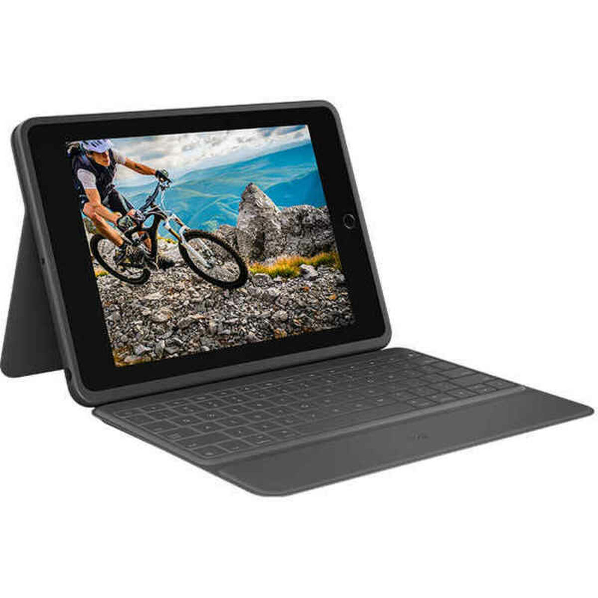 Bluetooth-tangentbord med tabletthållare Logitech 920-009317 iPad 7