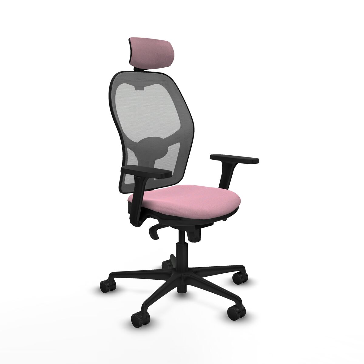 Kontorsstol med nackstöd Piqueras y Crespo 3D036N2 Rosa