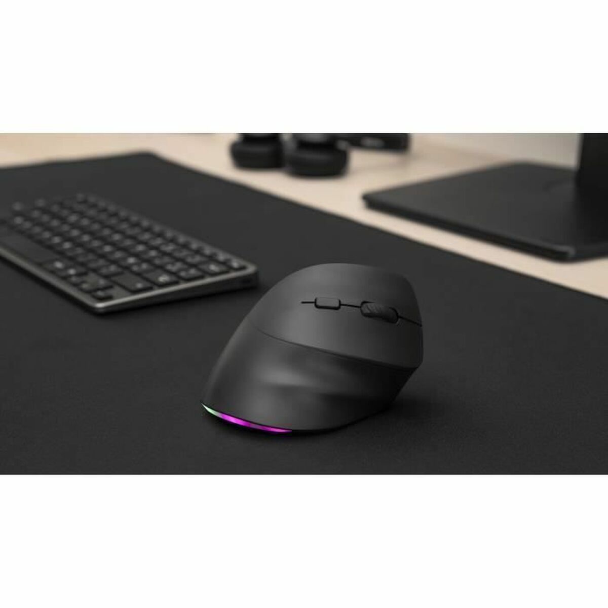 Trådlös Mus Bluetooth The G-Lab M-WL-ERGO-LUMI Svart - 6
