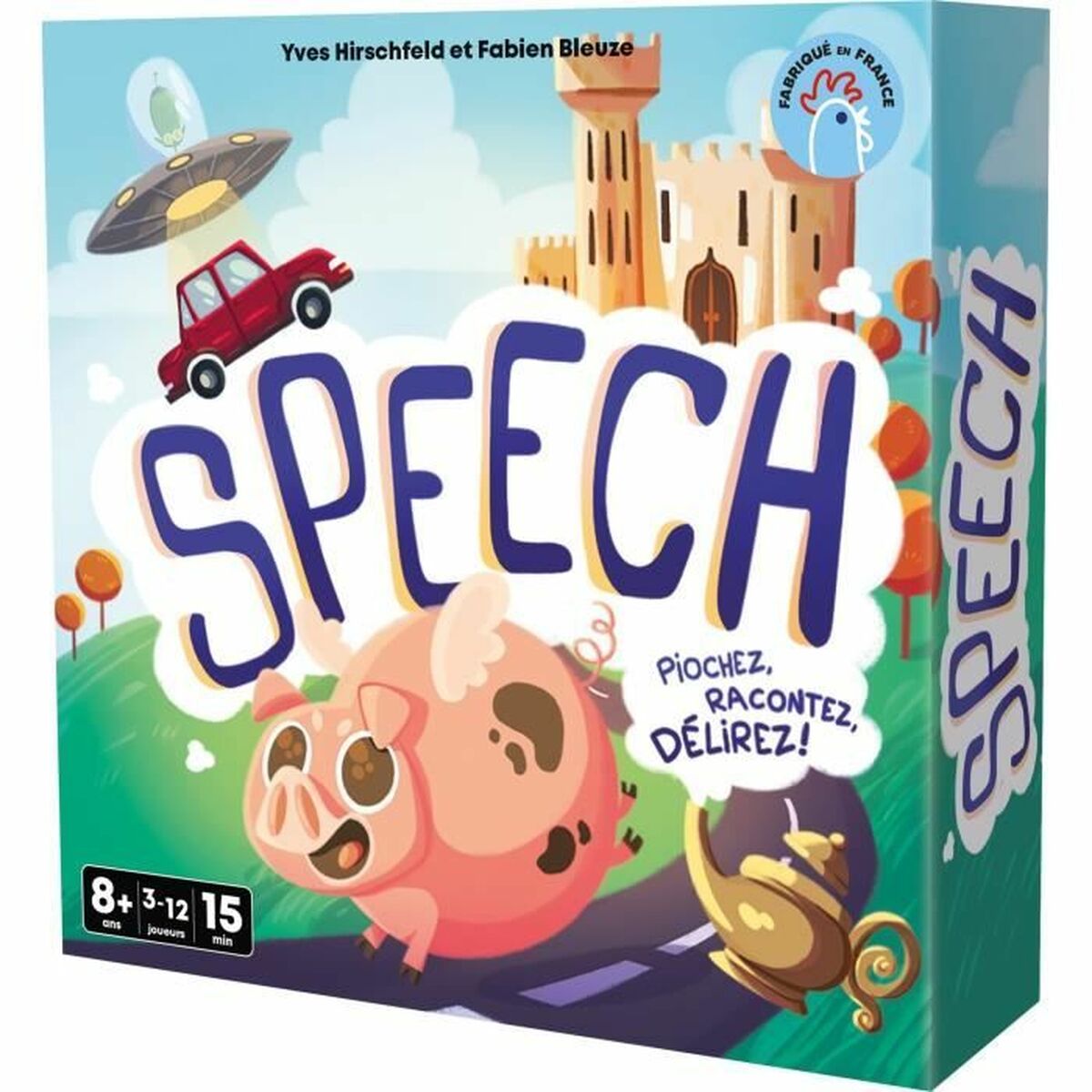 Sällskapsspel Asmodee Speech 12 x 4 x 12 cm - 3