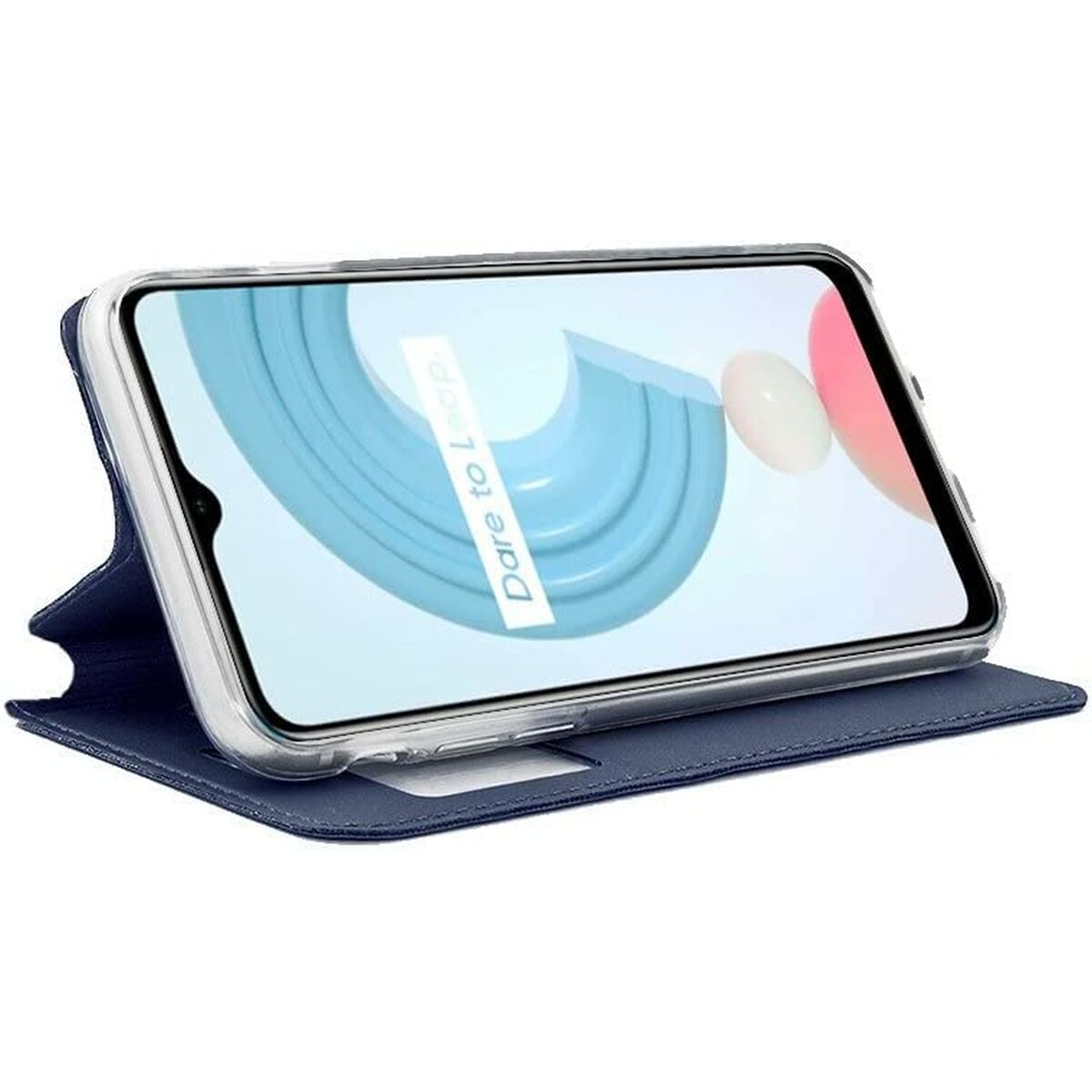 Mobilfodral Cool Realme C21 Blå - 4