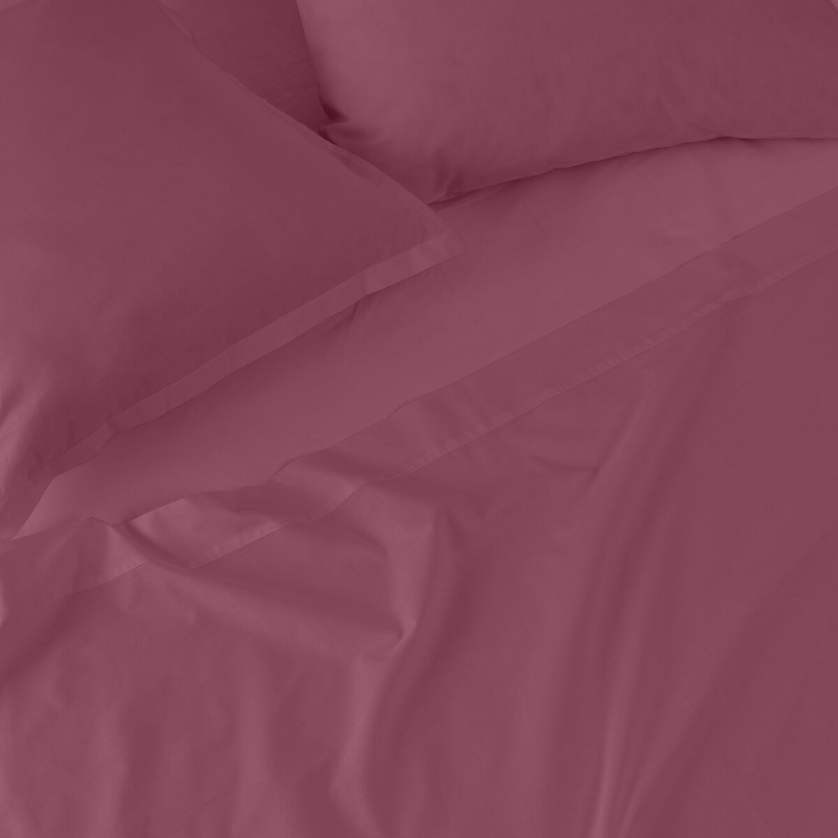 Underlakan HappyFriday BASIC Magenta 90 x 200 x 32 cm - 3