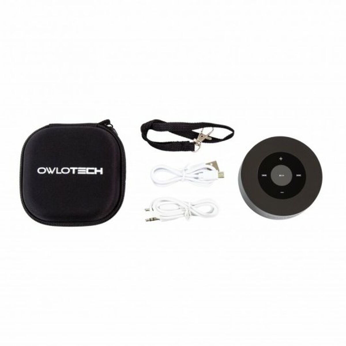 Bärbar Bluetooth Högtalare Owlotech OT-SPB-MIB Svart 3 W 1000 mAh - 5