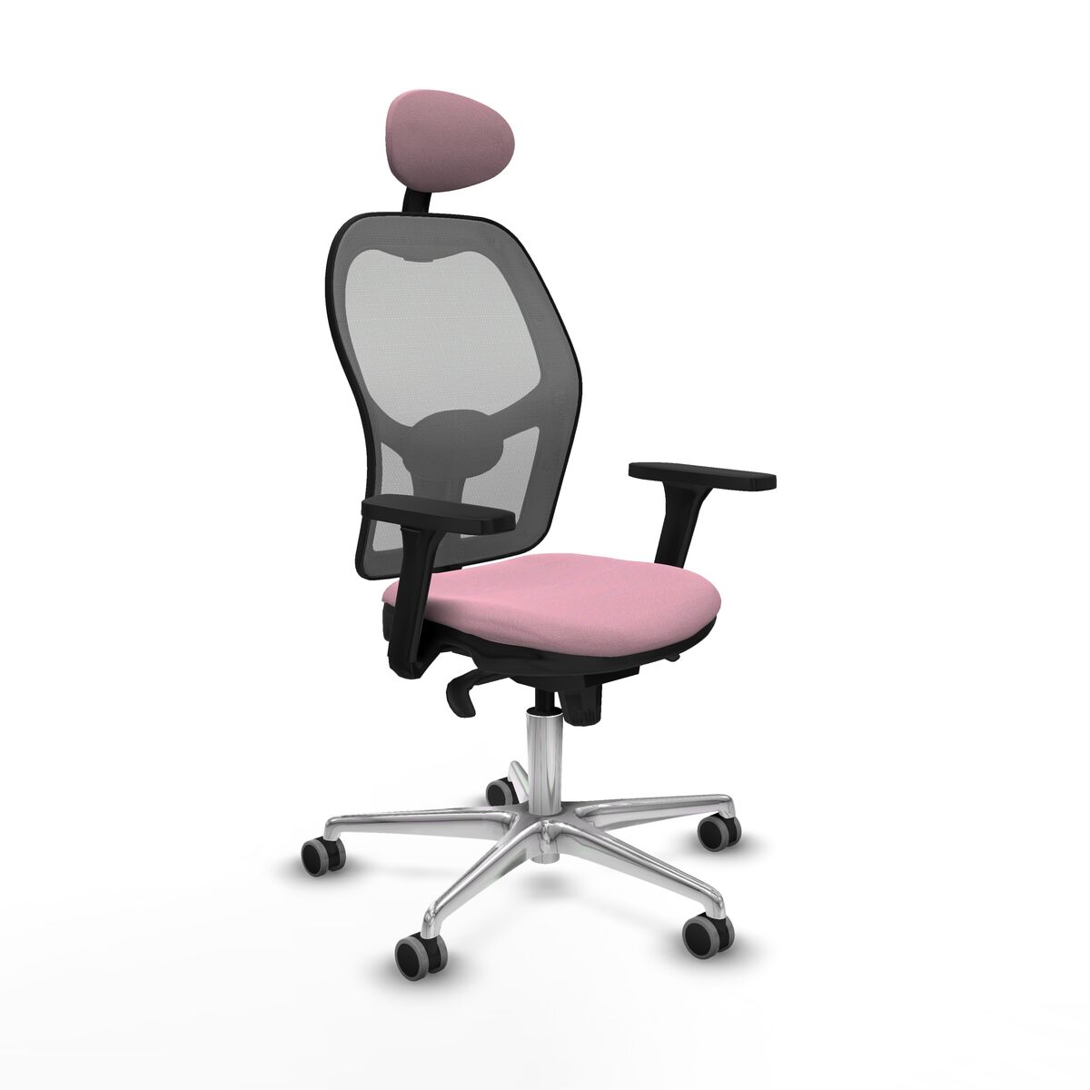Kontorsstol med nackstöd Piqueras y Crespo 3D086G1 Rosa