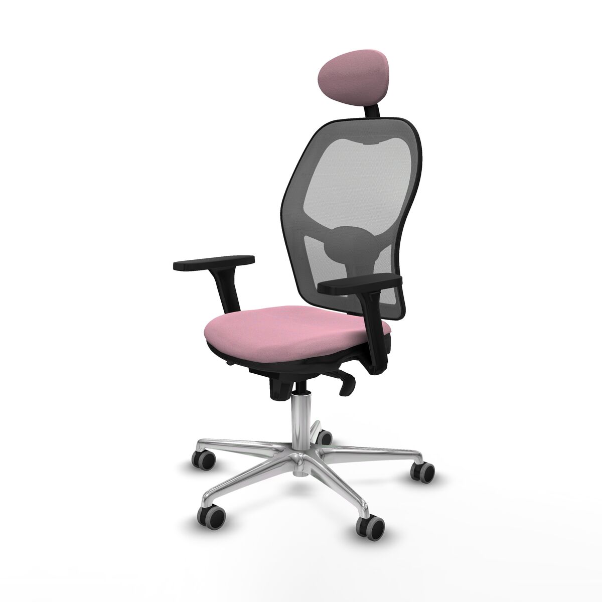 Kontorsstol med nackstöd Piqueras y Crespo 3D086G1 Rosa - 2