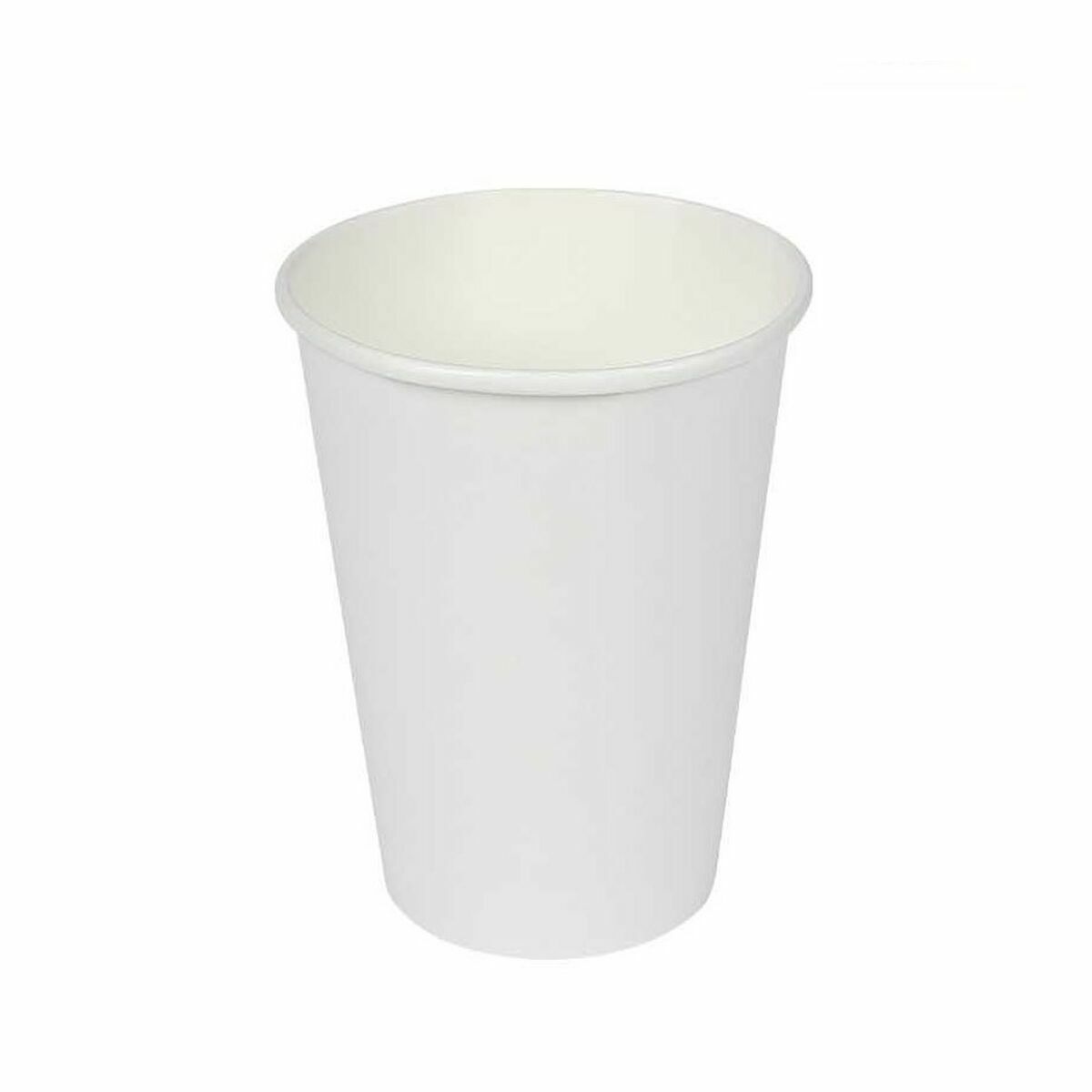 Glasset Algon Papp Engångsanvändning Vit 24 antal (50 Delar) - 2