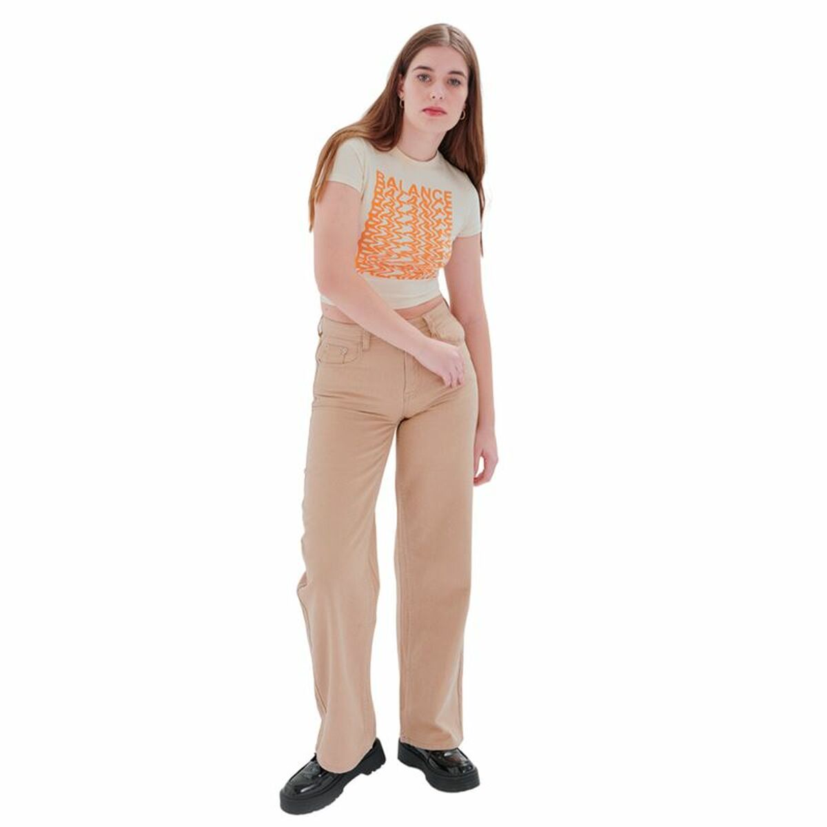 Byxor 24COLOURS Beige - 4