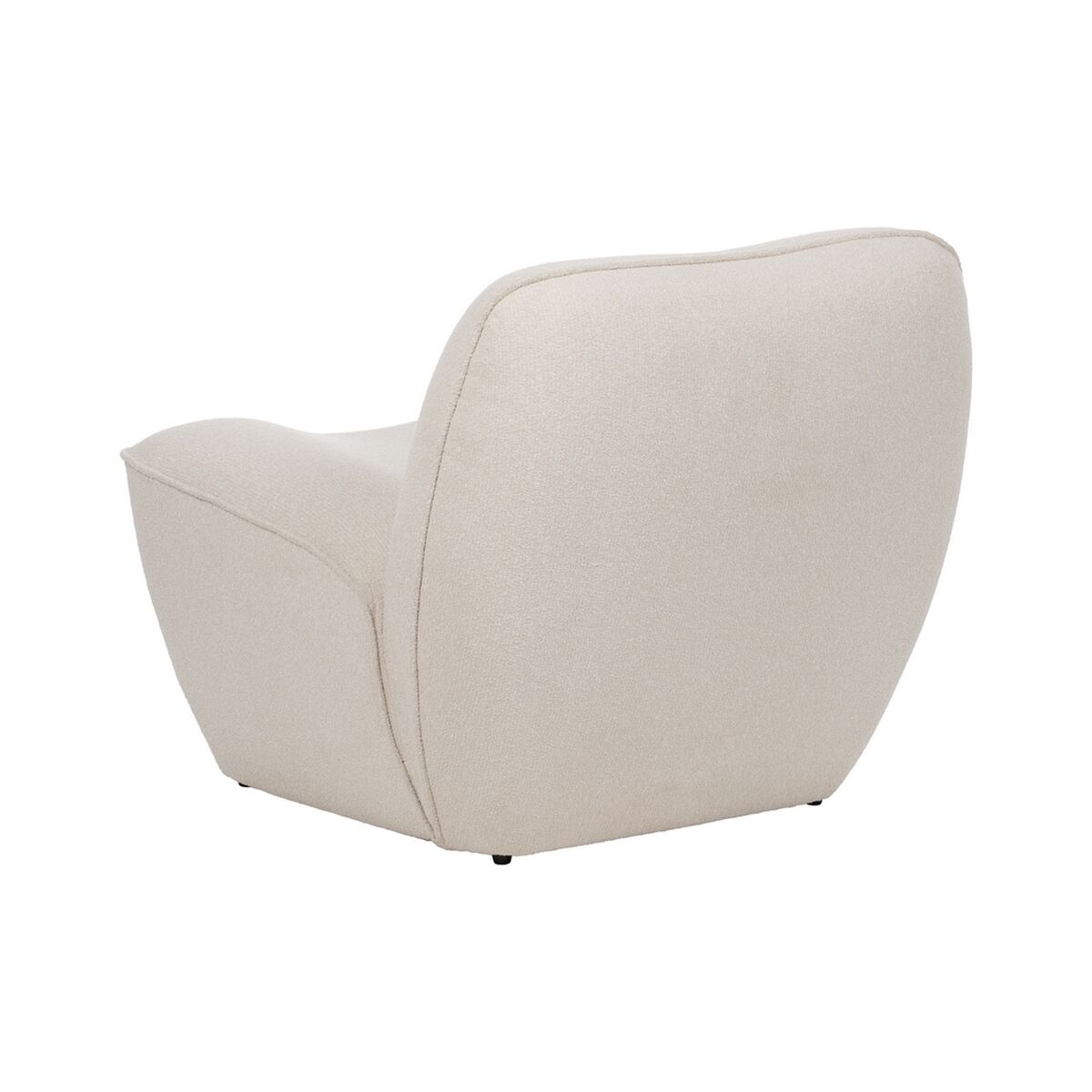 Fåtölj Vit Trä MDF Foam 100 % polyester 71 x 81 x 66 cm - 4
