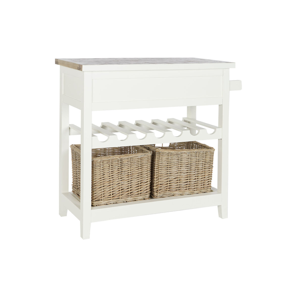Mottagare DKD Home Decor Beige 88 x 38 x 80 cm 88 x 38 x 80,5 cm - 9