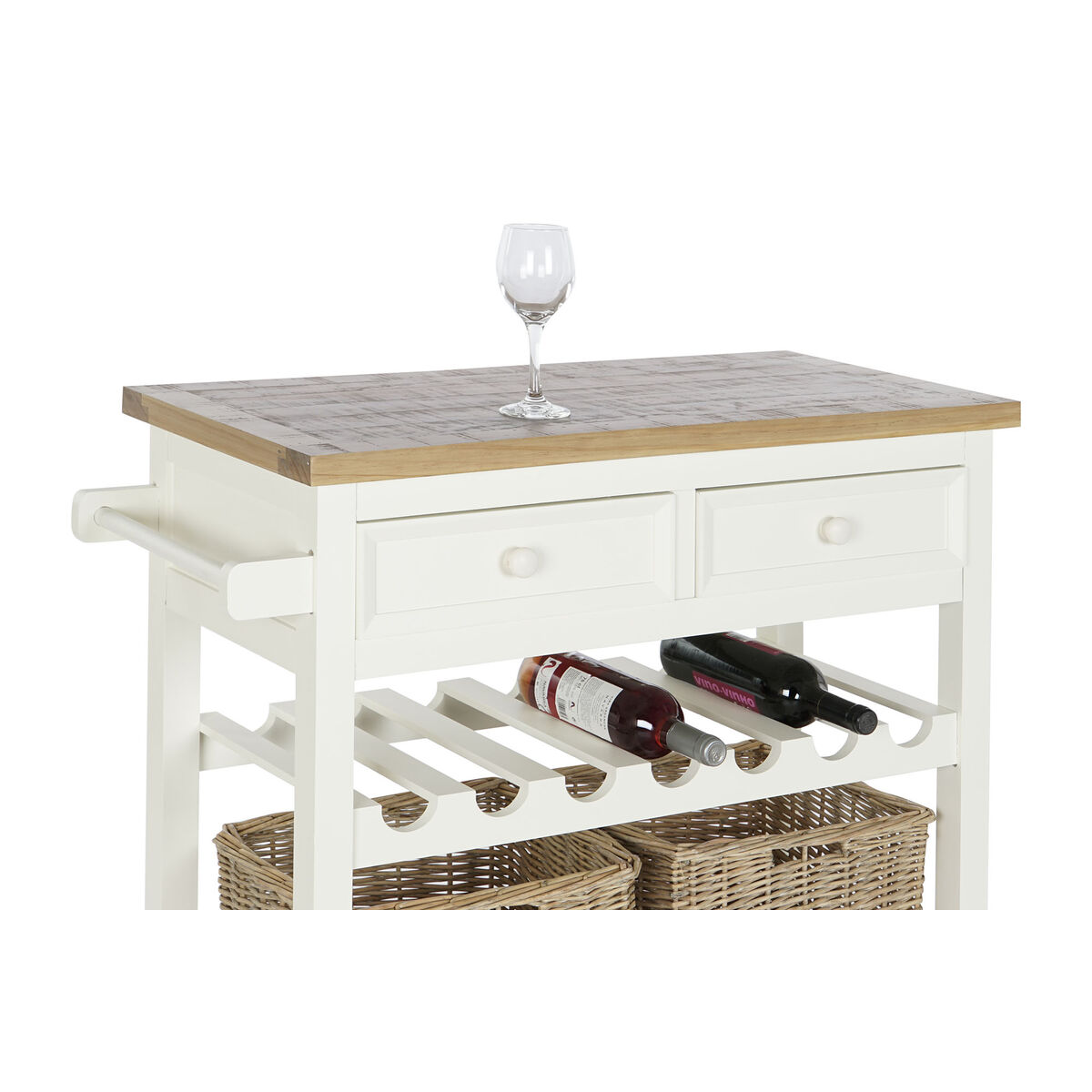 Mottagare DKD Home Decor Beige 88 x 38 x 80 cm 88 x 38 x 80,5 cm - 3