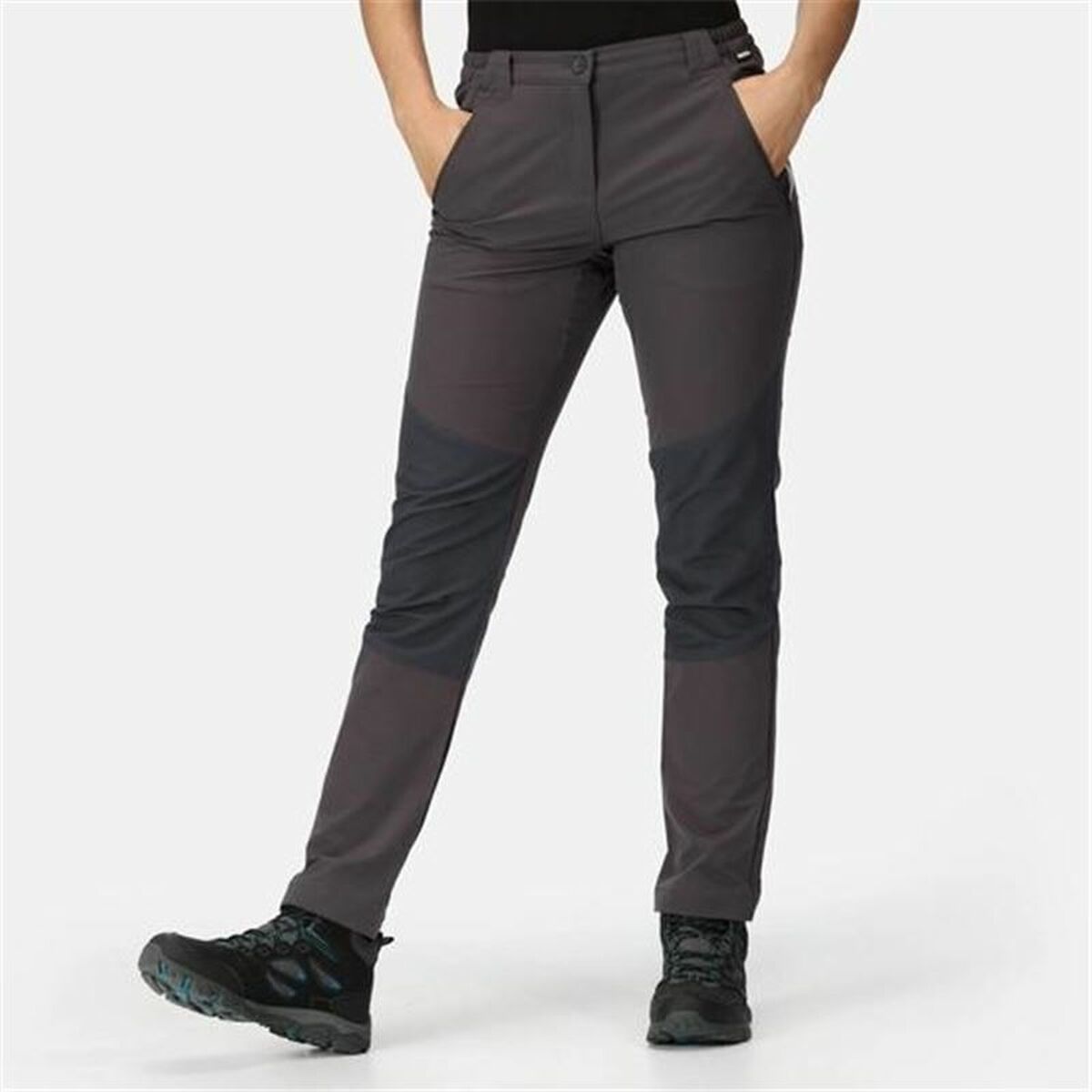 Nederdel träningsoverall för vuxna Regatta Questra V Seal Mörkgrå - 5