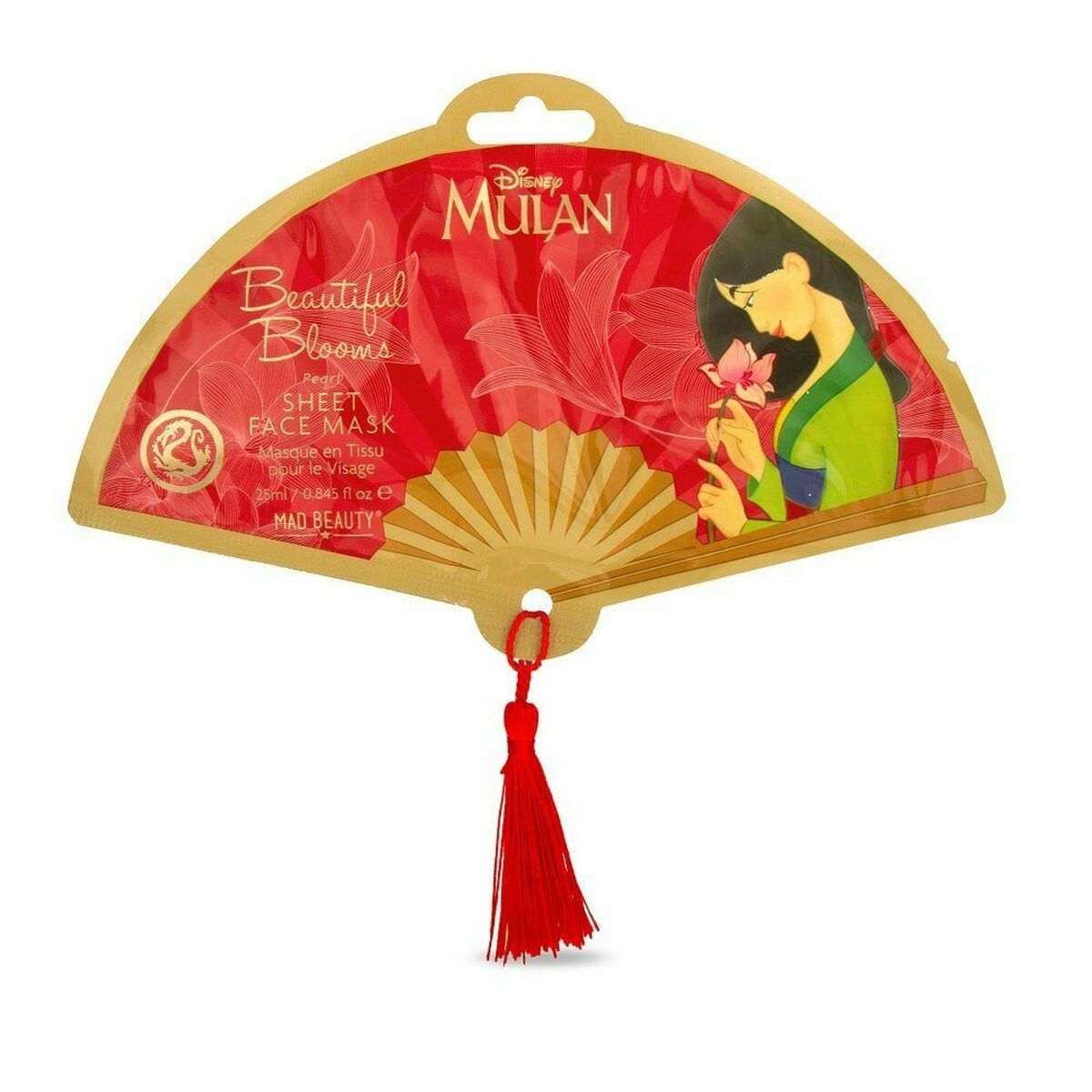 Ansiktsmask Mad Beauty Disney Mulan Pärla (25 ml) - 2