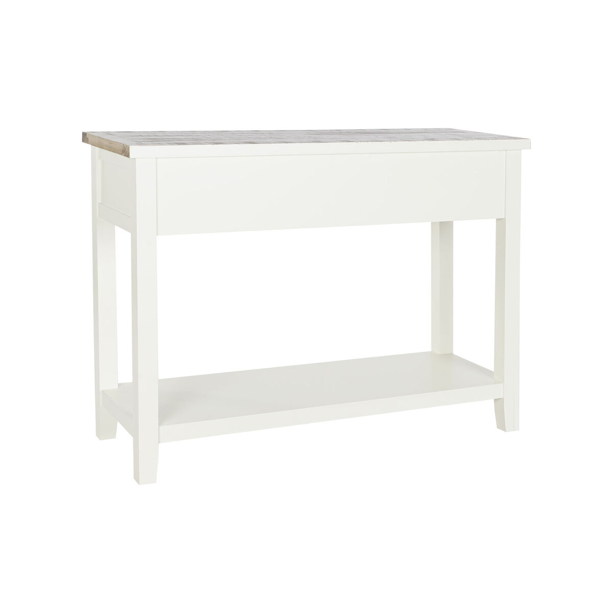 Avlastningsmöbler DKD Home Decor Beige Naturell Paulowniaträ 111,5 x 27,5 x 44,5 cm - 2