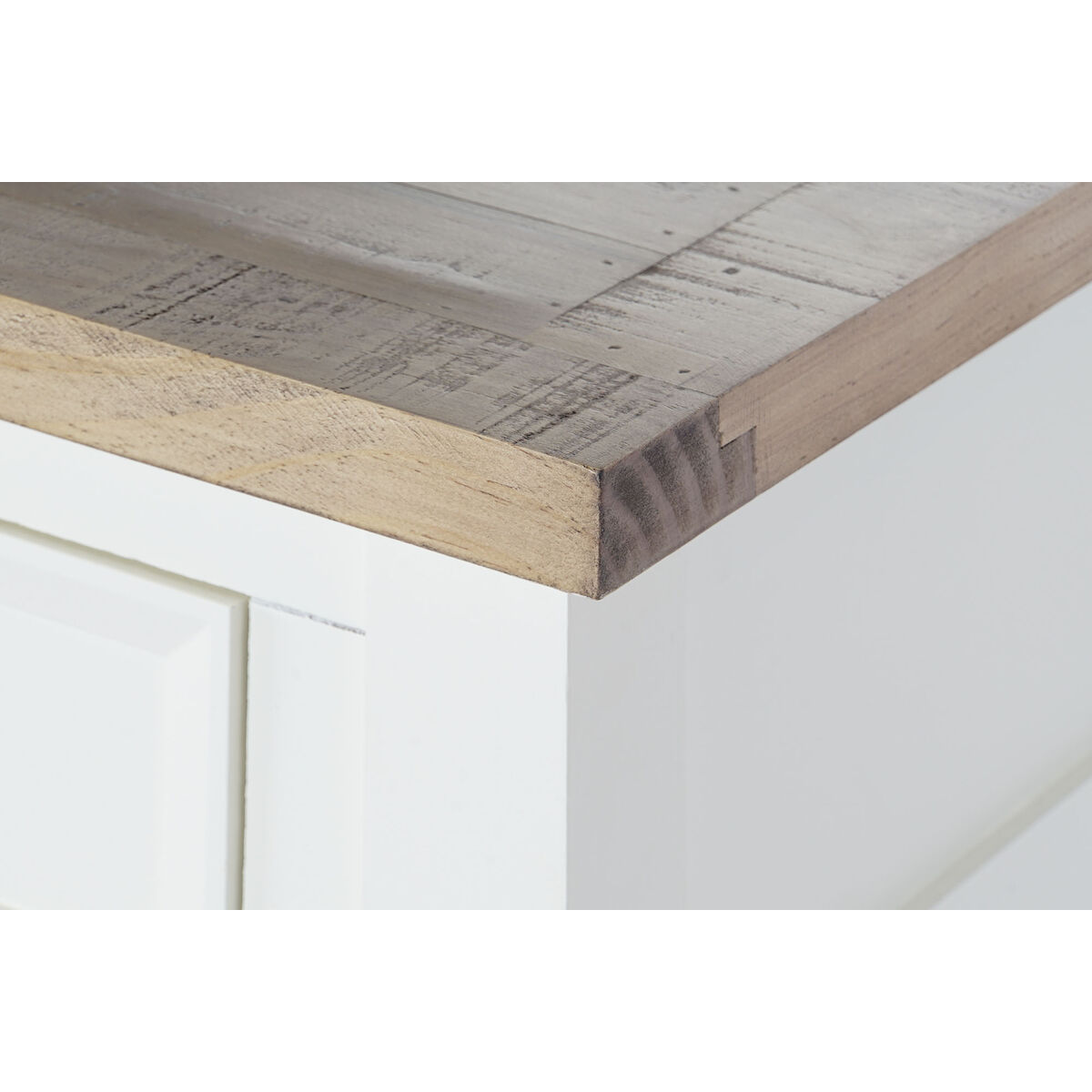 Avlastningsmöbler DKD Home Decor Beige Naturell Paulowniaträ 111,5 x 27,5 x 44,5 cm - 6