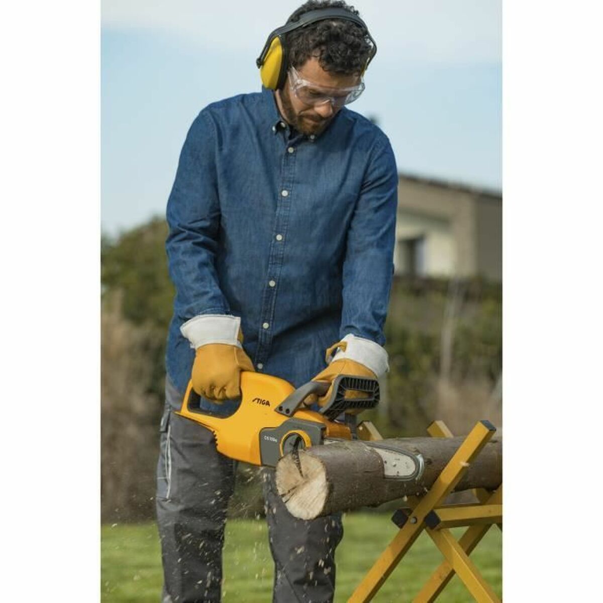 Elektrisk motorsåg Stephane Domergue STIGA CS 100e 700 W 25 cm - 2