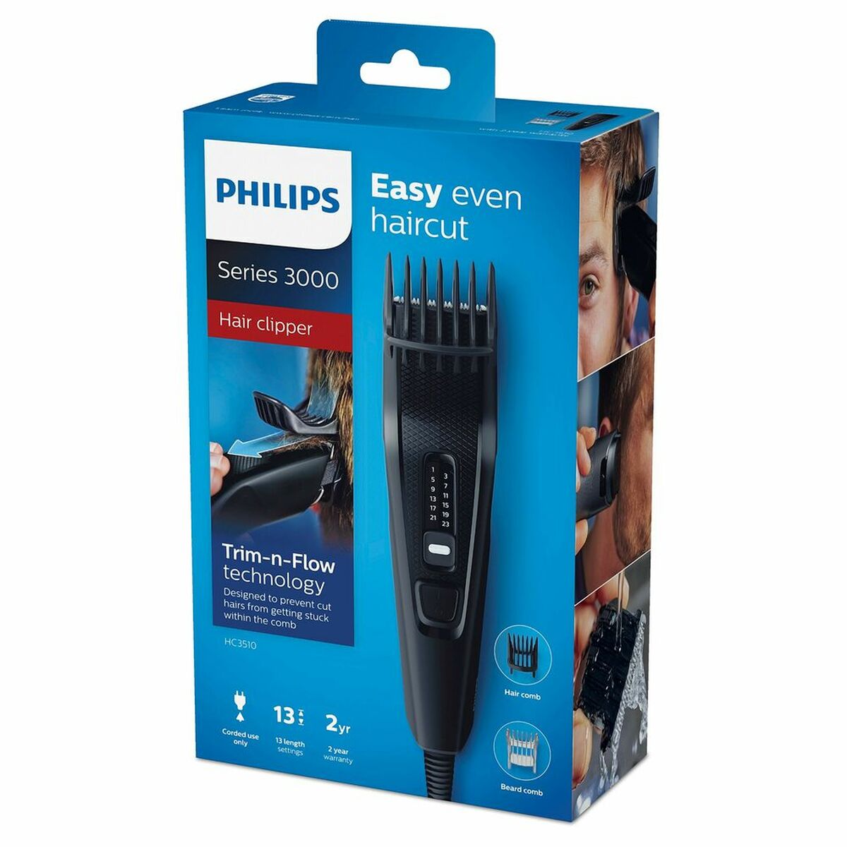 Hårtrimmer Philips serie 3000 - 4
