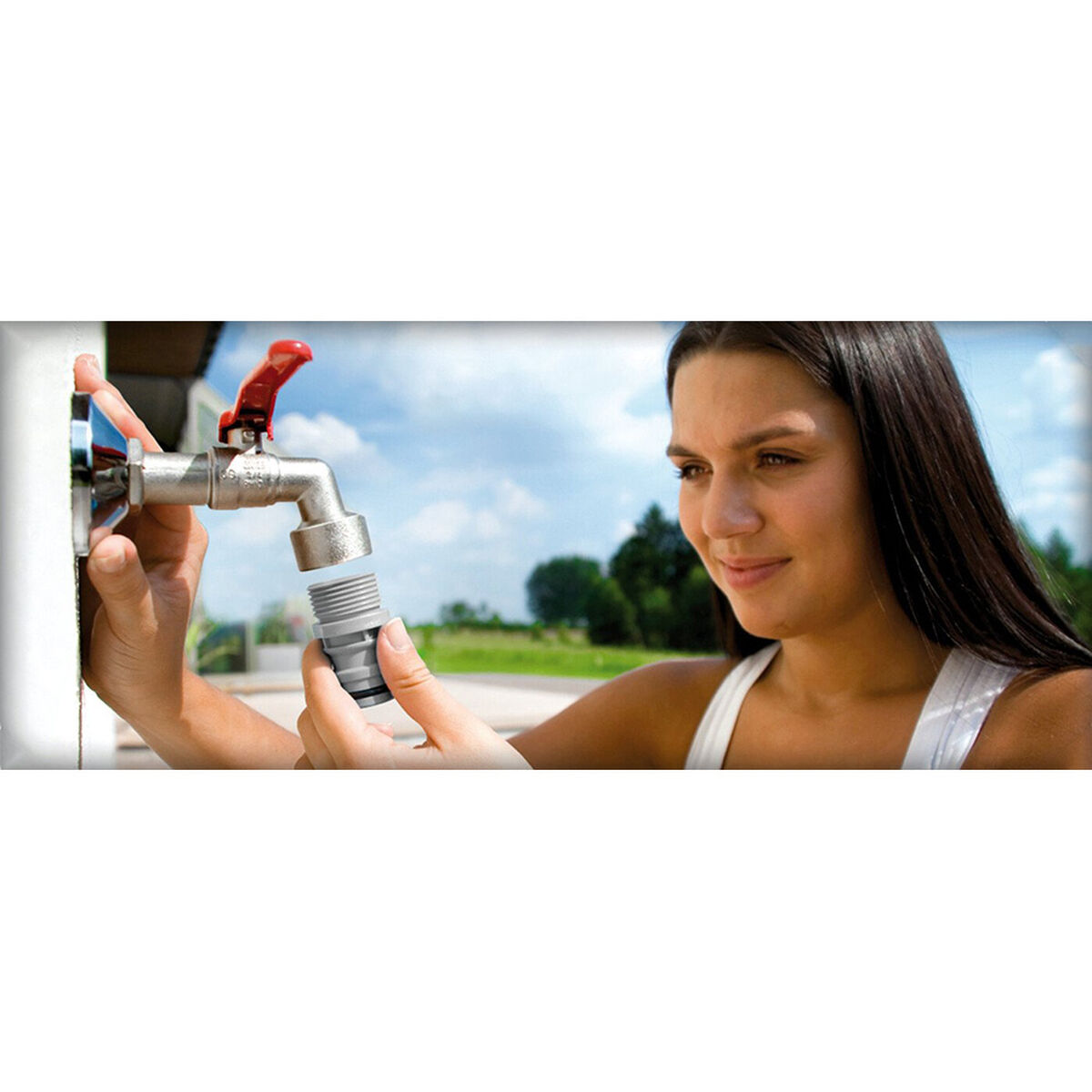 Krananslutning Cellfast ideal 1" Hankontakt - 2