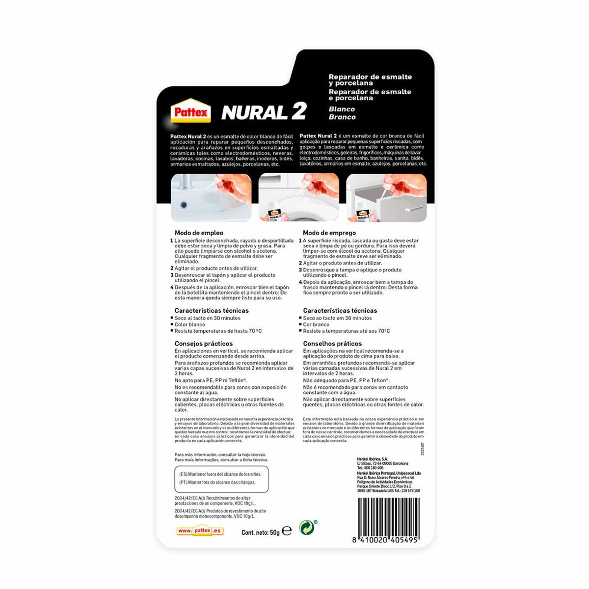 Kontaktlim Pattex Nural 2 (1 antal) - 4