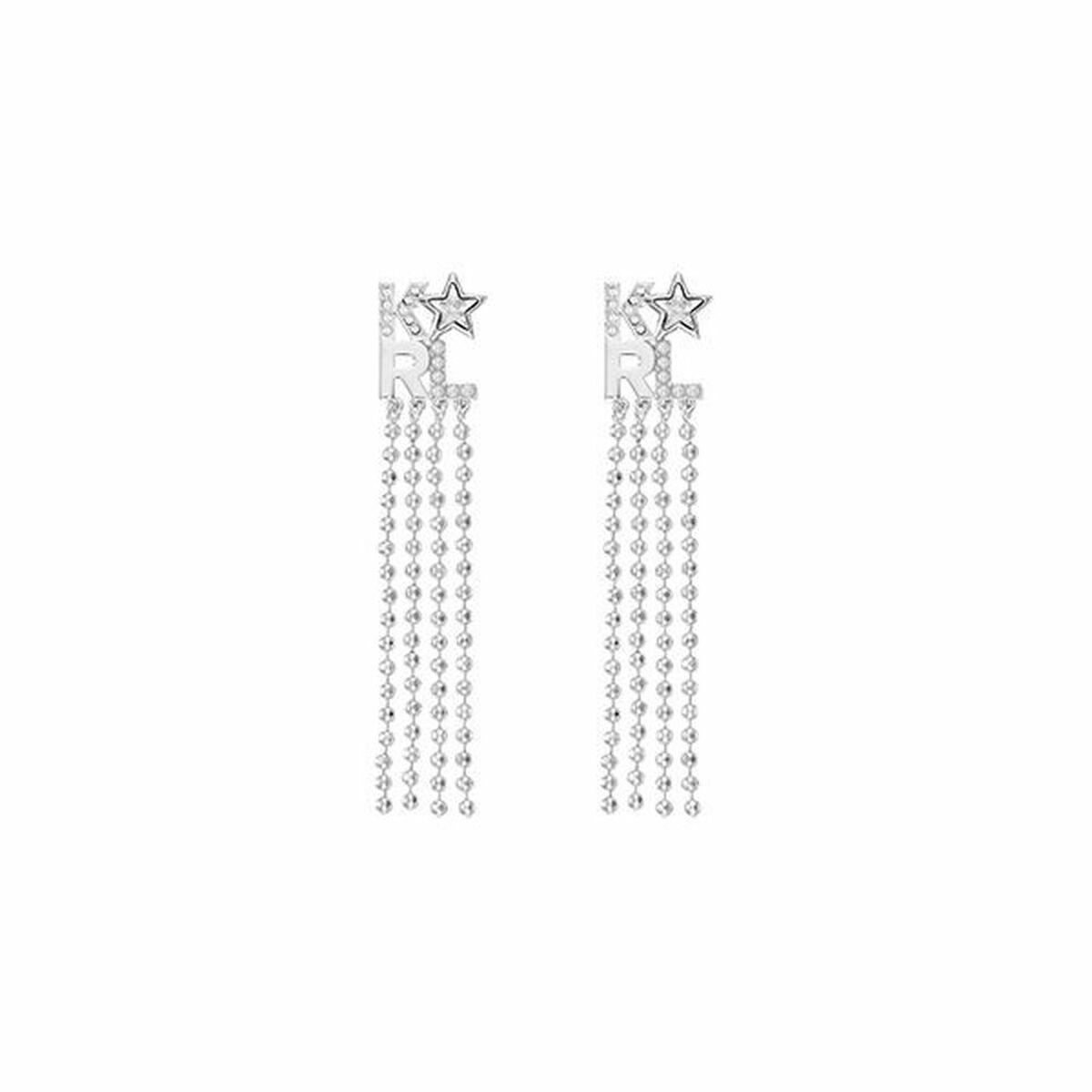 Dam örhängen Karl Lagerfeld 5483579 Rostfritt stål 6 cm - 2