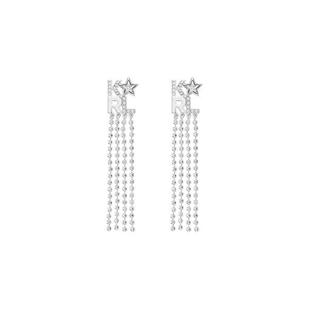 Dam örhängen Karl Lagerfeld 5483579 Rostfritt stål 6 cm
