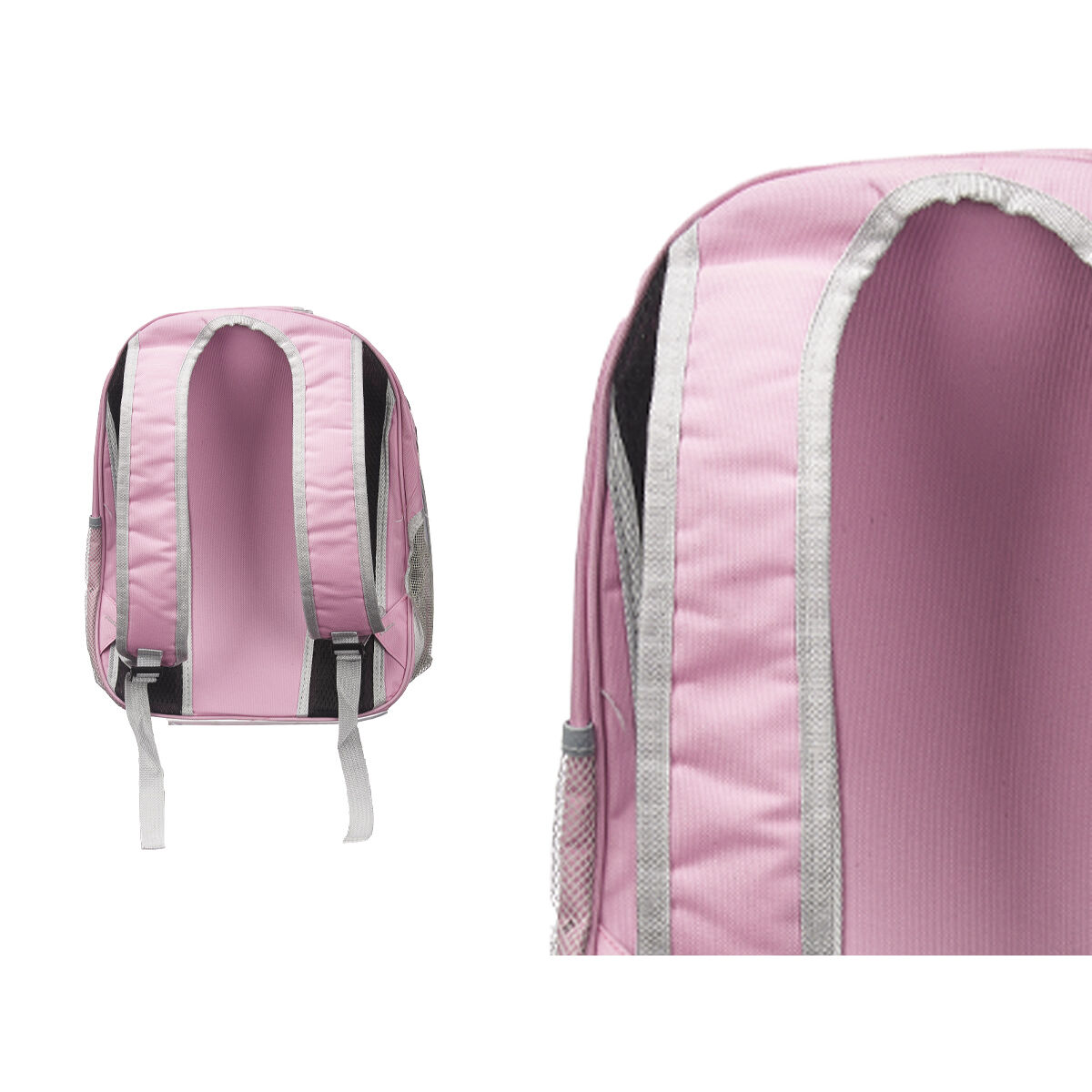 Ryggsäck för husdjur Rosa Transparent 43 x 26 x 33 cm - 5
