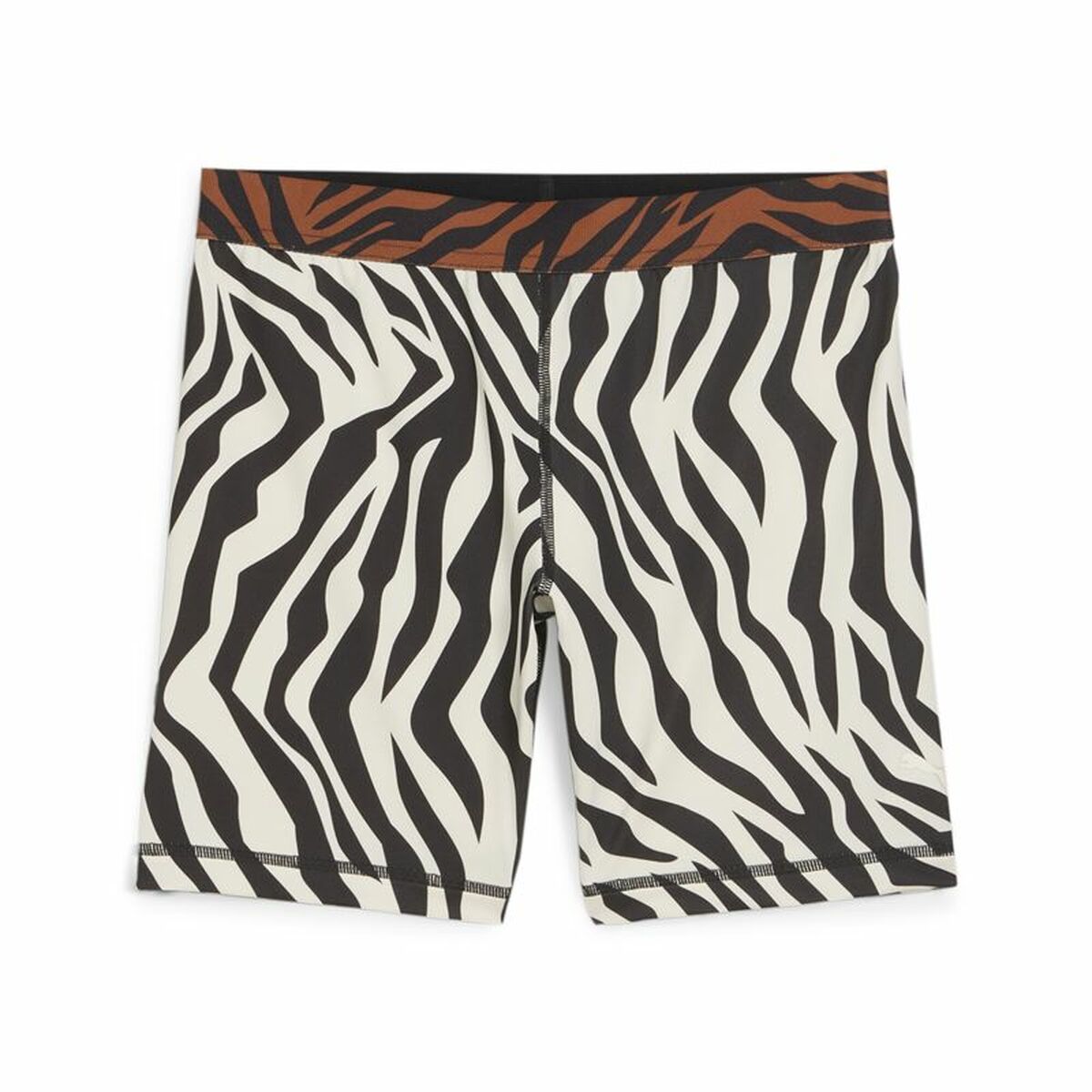 Sport-leggings, Dam Puma Animal Remix 5" Bike Zebra Vit