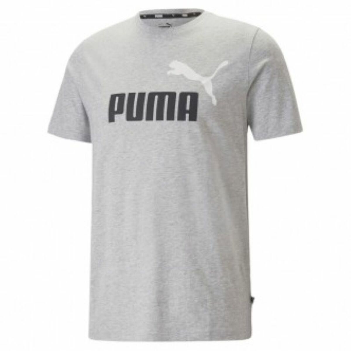 Sporttröja med ärmar Puma ESS 2 COL LOGO 586759 04 Grå - 2