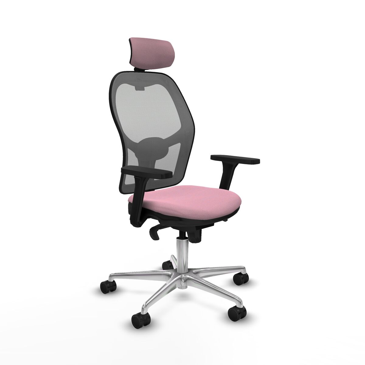 Kontorsstol med nackstöd Piqueras y Crespo 3D086N2 Rosa