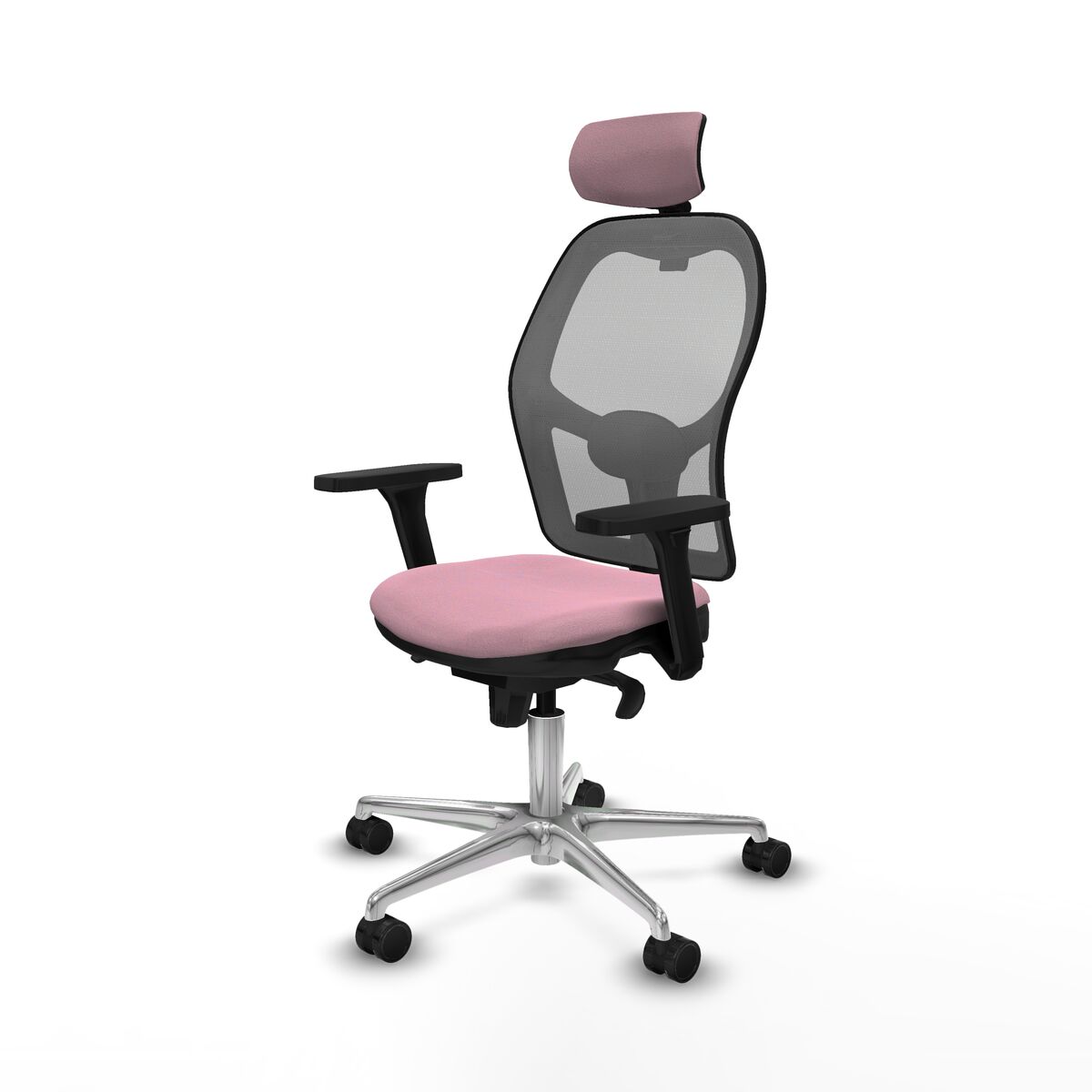 Kontorsstol med nackstöd Piqueras y Crespo 3D086N2 Rosa - 2