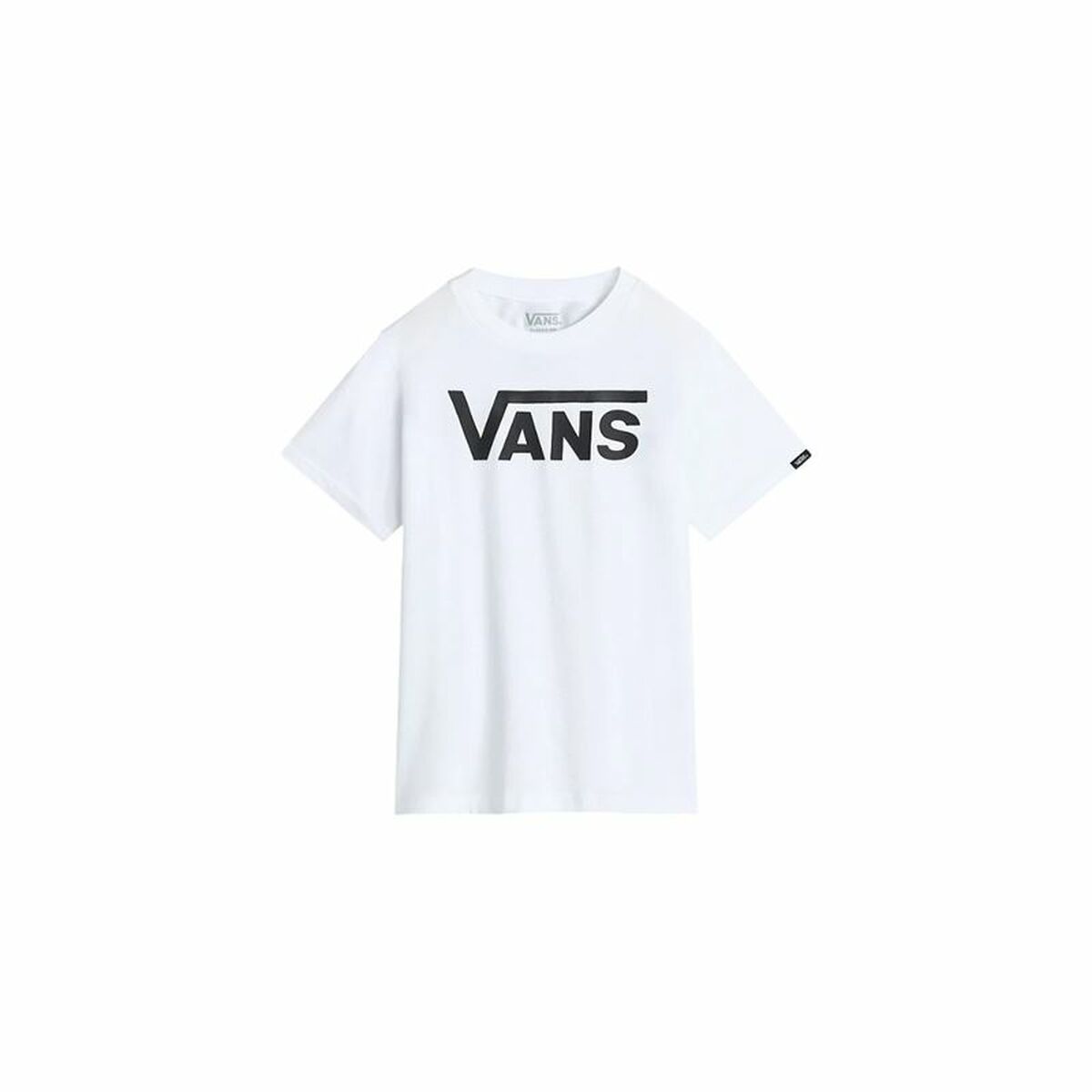 Barn T-shirt med kortärm Vans Vans Classic Vit