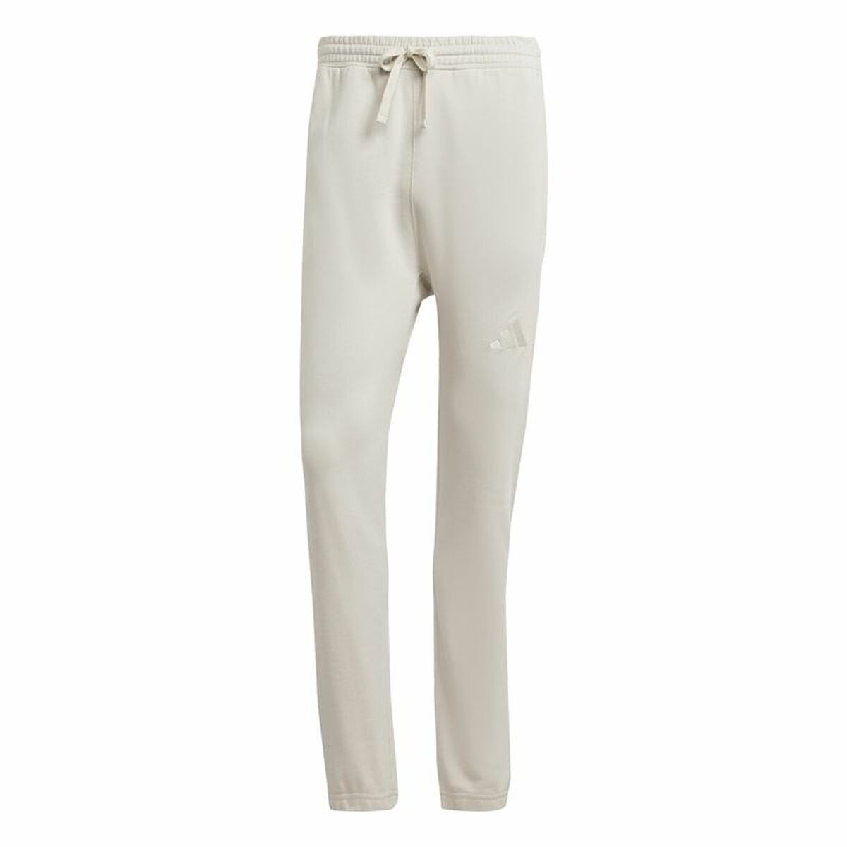 Långa träningsbyxor Adidas All Szn French Terry Regular Tapered Vit Beige Män