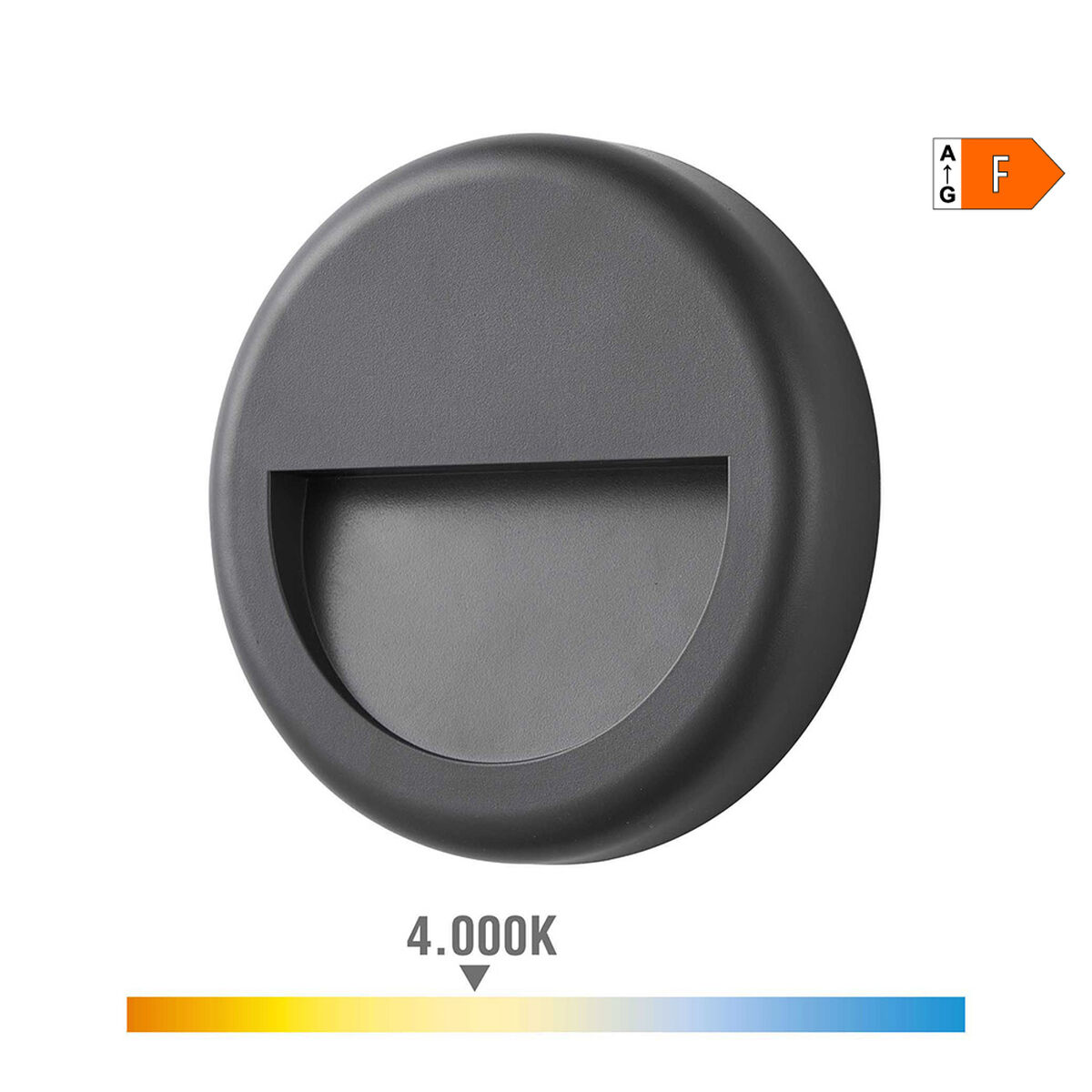 Vägglampa med LED EDM 32154 Plast F 6 W 70 Lm Multicolour (4000 K) - 4