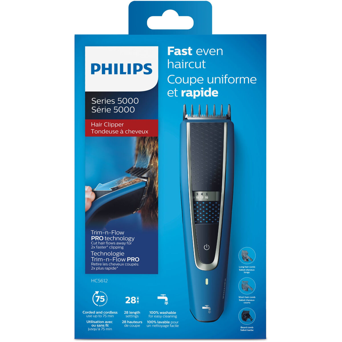 Sladdlös Trimmer Philips HC5612/15 - 2