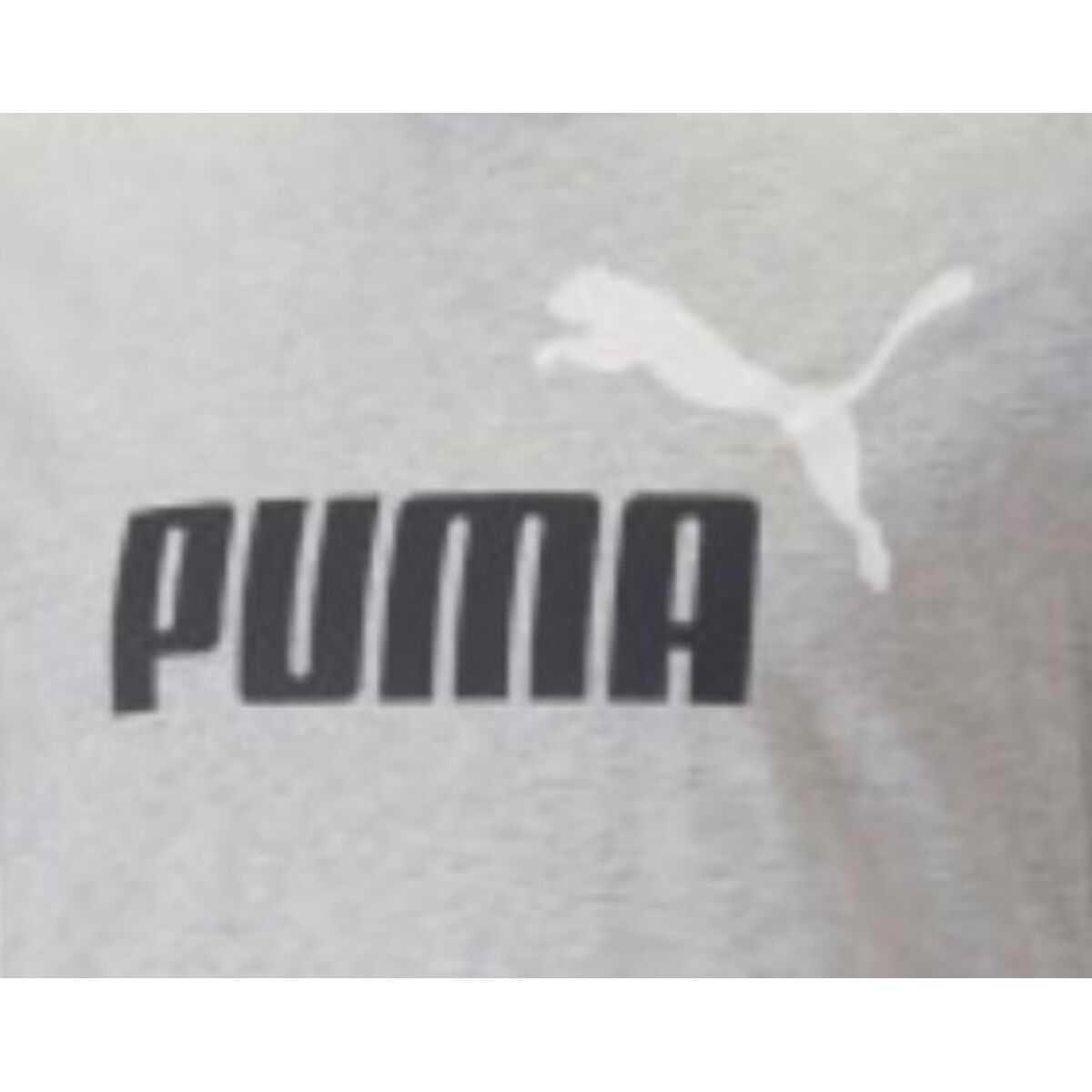 Sporttröja med ärmar Puma ESS 2 COL LOGO 586759 04 Grå