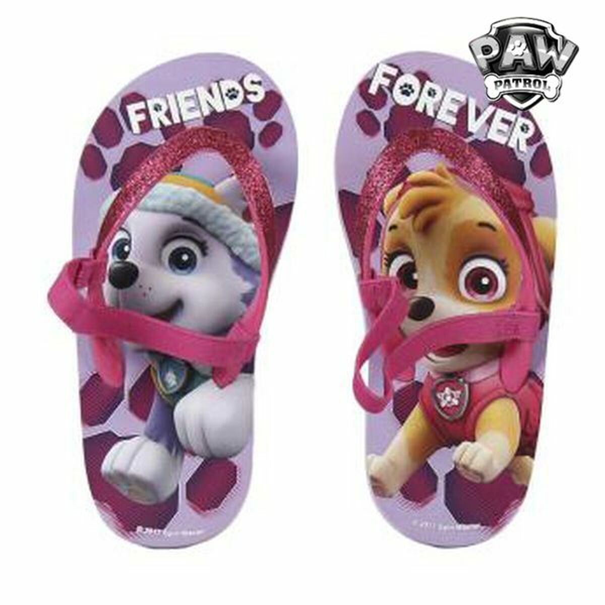 Strandtofflor för barn The Paw Patrol 72350 - 5
