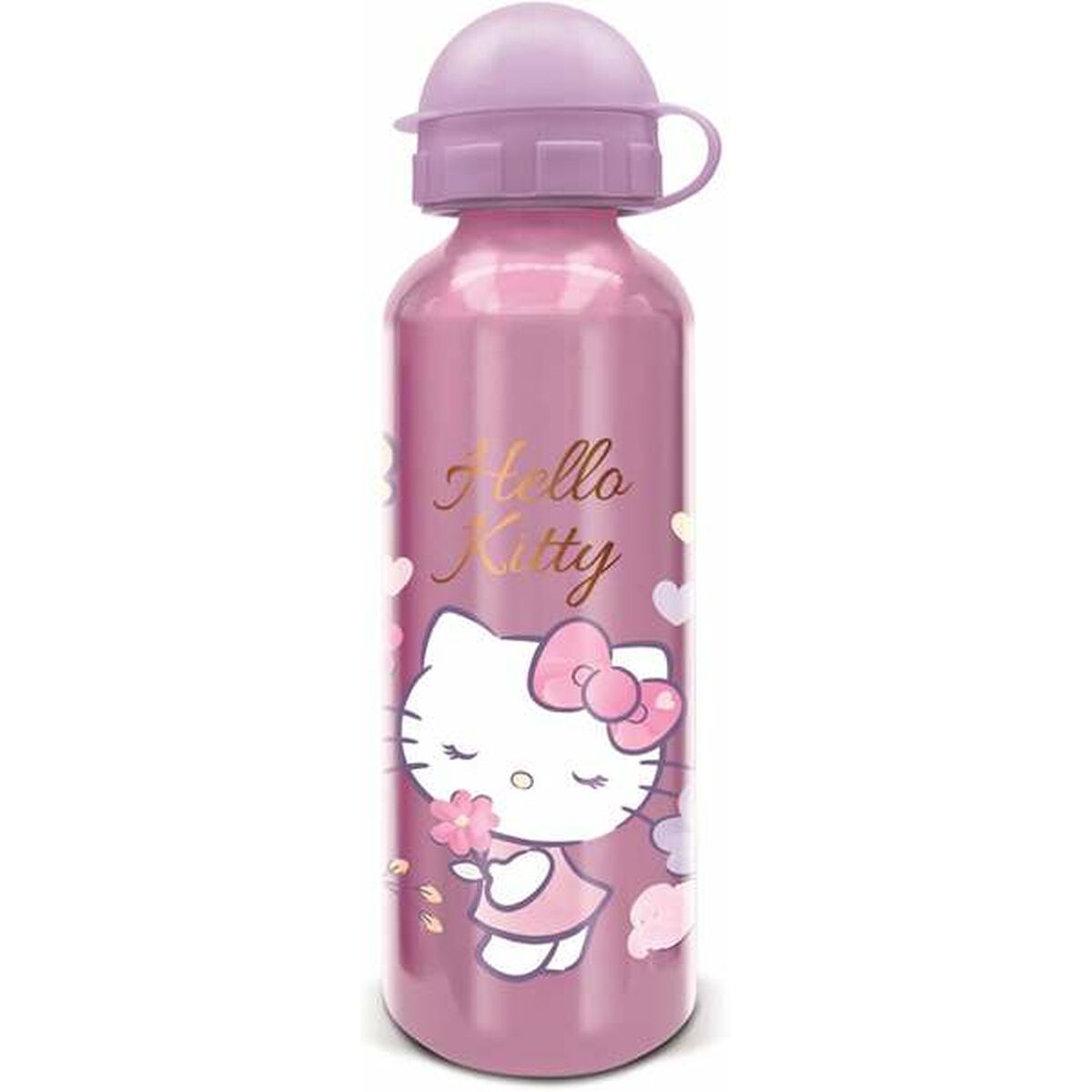 Vattenflaska Hello Kitty Aluminium 530 ml