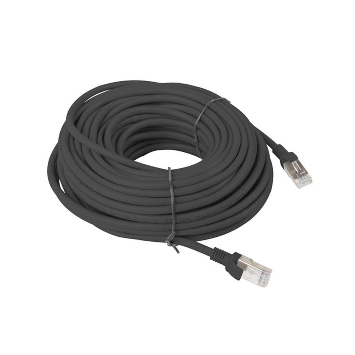 Nätkabel UTP Styv Kategori 6 Lanberg PCU6-10CC-2000-BK - 2
