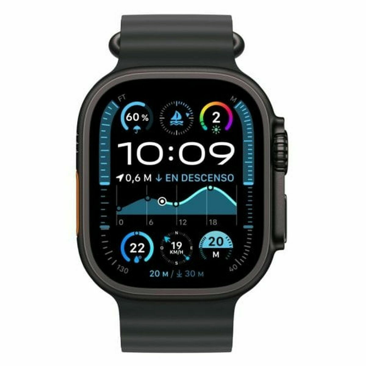 Smartklocka Apple MX4P3TY/A Titan 49 mm - 2