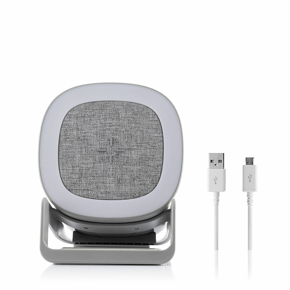 Laddare för trådlös högtalare med LED-lampor Souwis InnovaGoods - 4