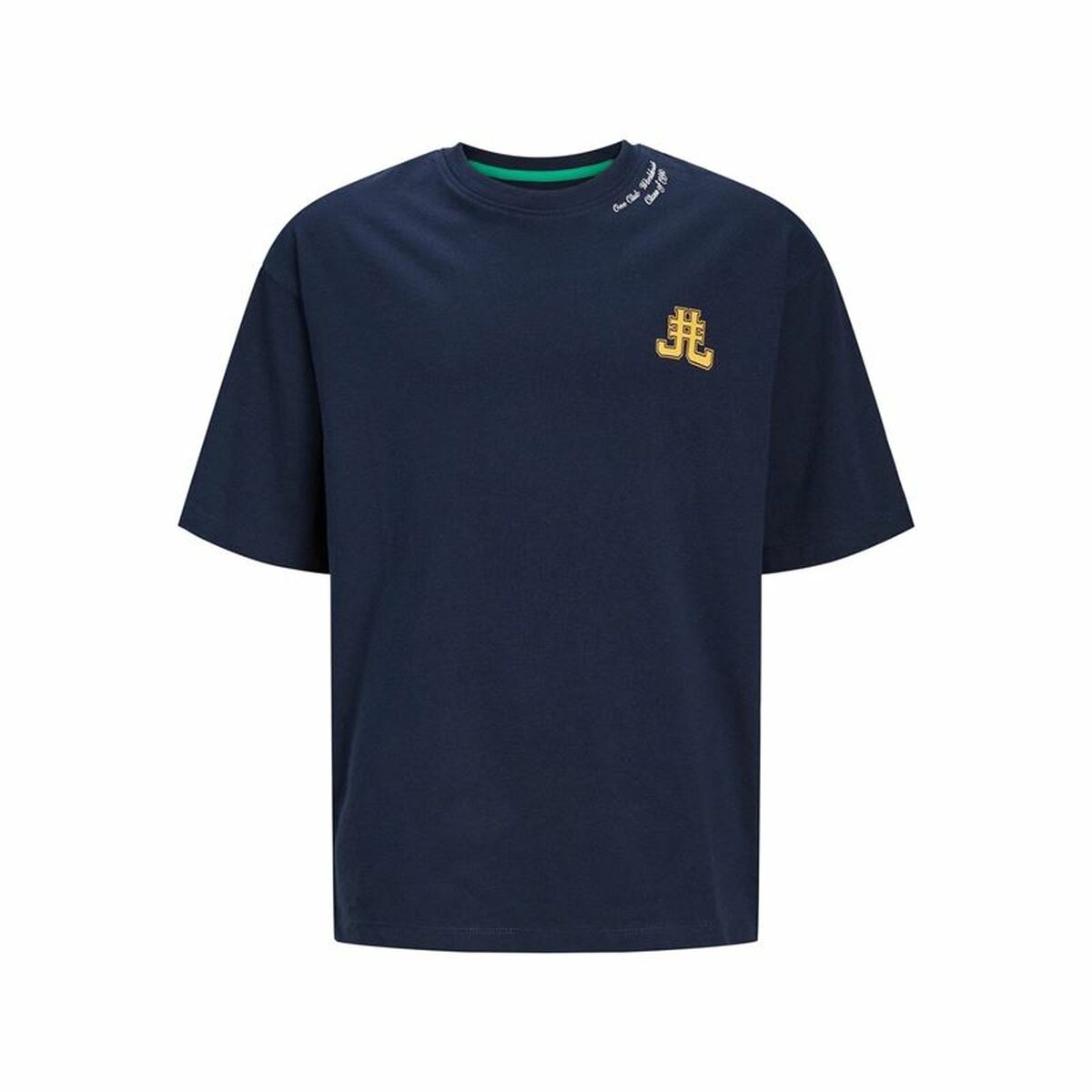 Barn T-shirt med kortärm Jack & Jones Jorcole Back Print Marinblå
